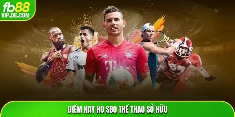 Điểm hay ho SBO thể thao sở hữu