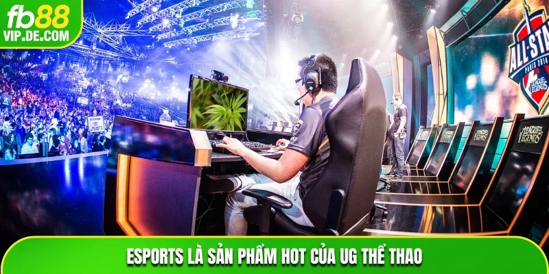 Esports là sản phẩm được người chơi yêu thích