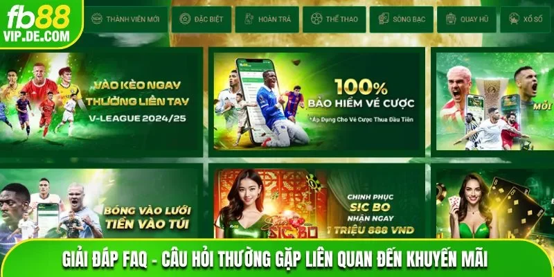 Giải đáp FAQ - Câu hỏi thường gặp liên quan đến khuyến mãi