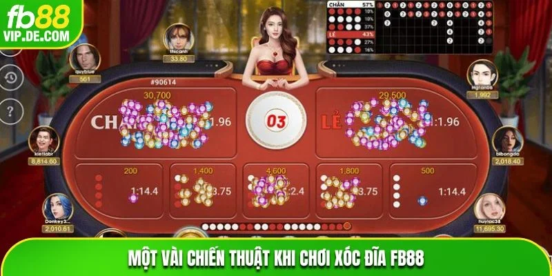 Một vài chiến thuật khi chơi Xóc Đĩa FB88