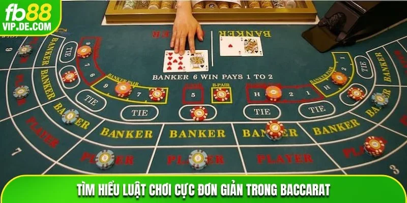 Tìm hiểu luật chơi cực đơn giản trong Baccarat